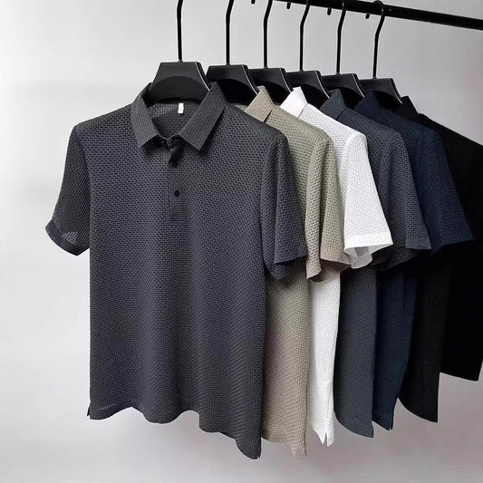 The Marbella Waffle Polo