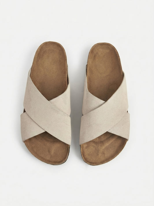TOE CROSS SANDALS