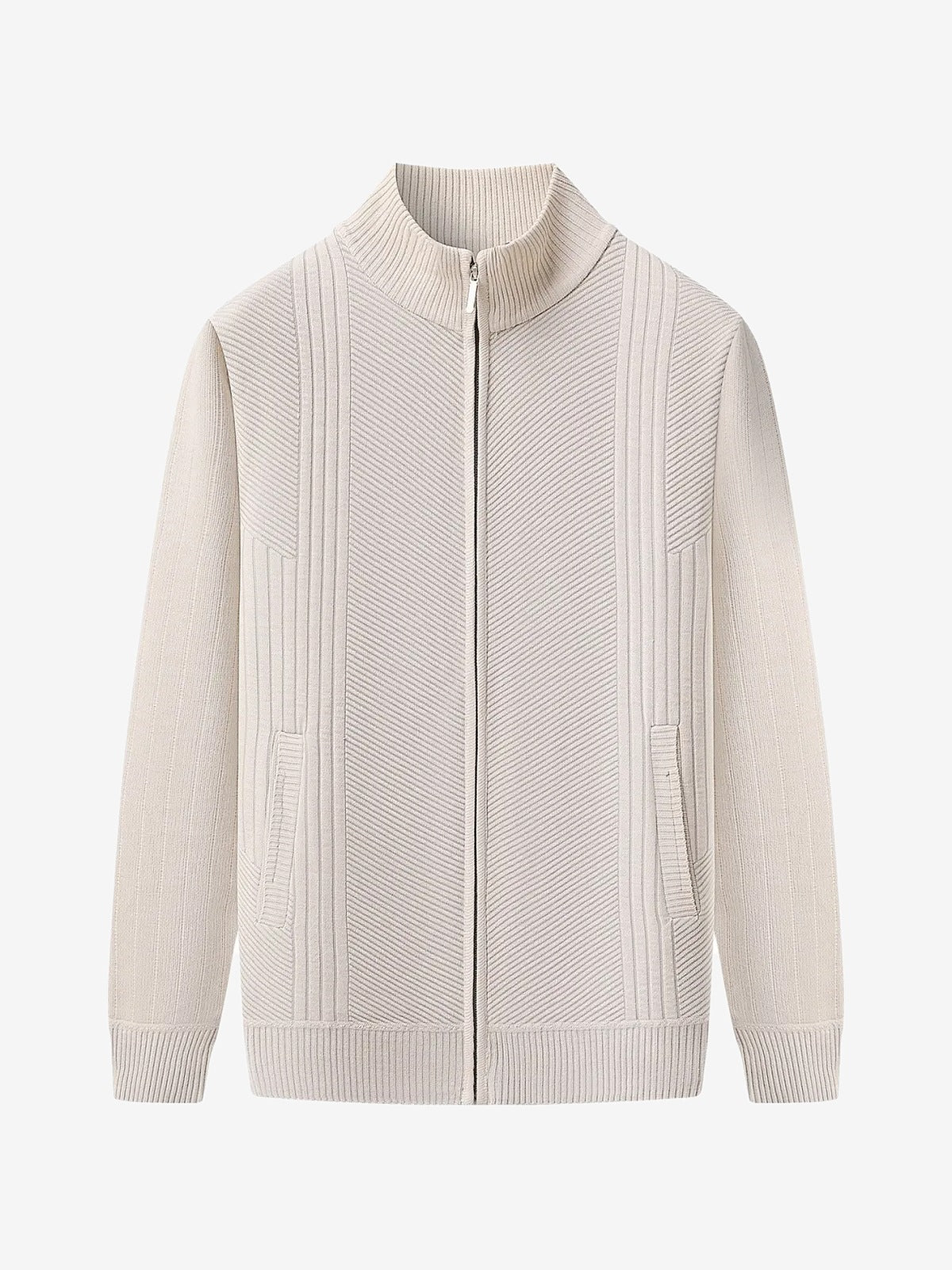 The Chamonix Zip Knit Cardigan
