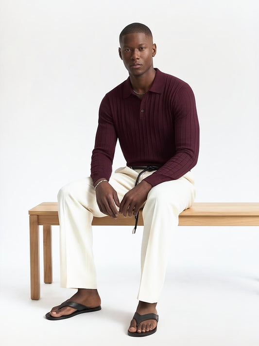the-savoy-knit-polo-burgundy-2-seated