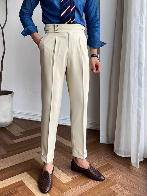 The Mayfair Pleated Trousers