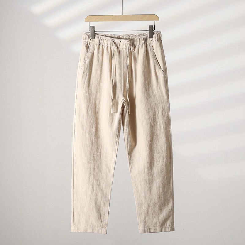 The Positano Linen-Blend Trousers