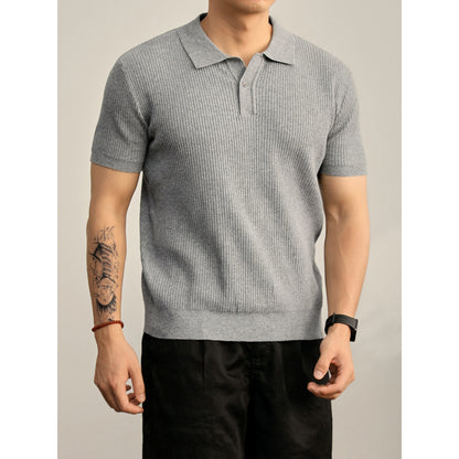 The Amalfi Textured Knit Polo