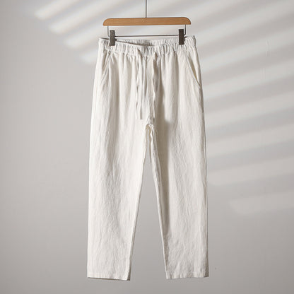 The Positano Linen-Blend Trousers