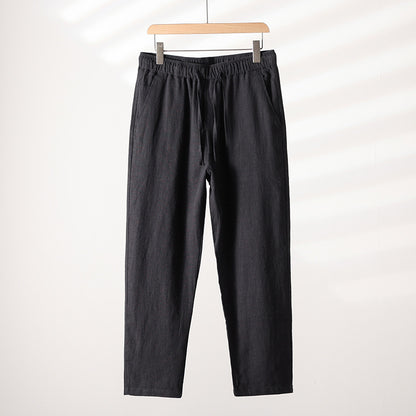 The Positano Linen-Blend Trousers