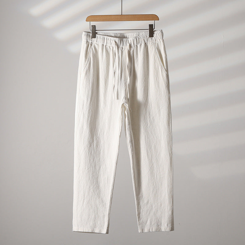 The Positano Linen-Blend Trousers