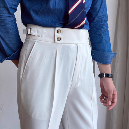 The Mayfair Pleated Trousers