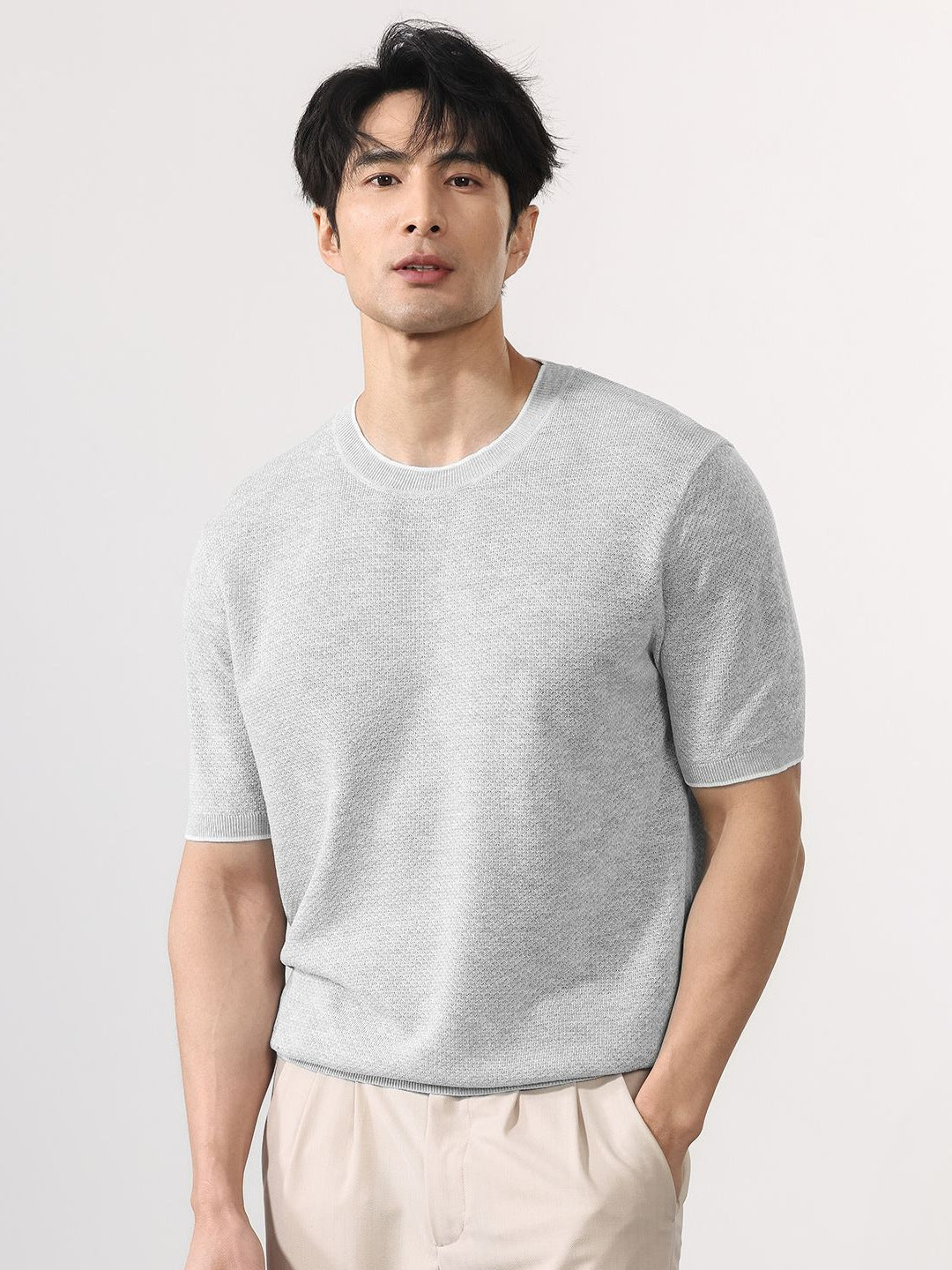 The Essential Linen-Blend Tee