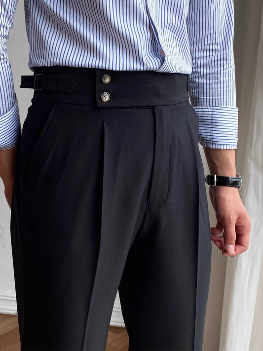 The Mayfair Pleated Trousers