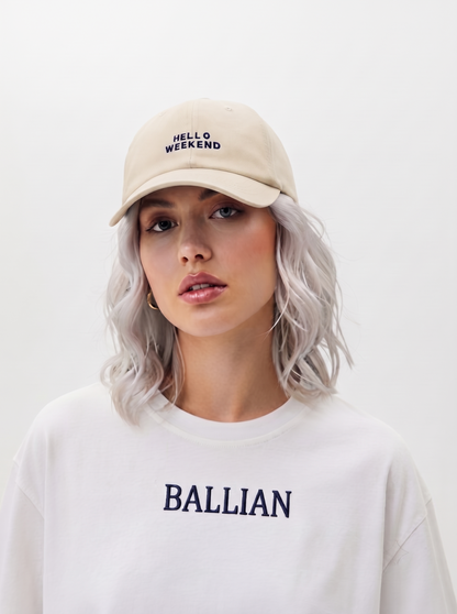 Hello Weekend Essential Cap