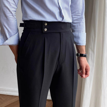 The Mayfair Pleated Trousers