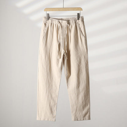 The Positano Linen-Blend Trousers