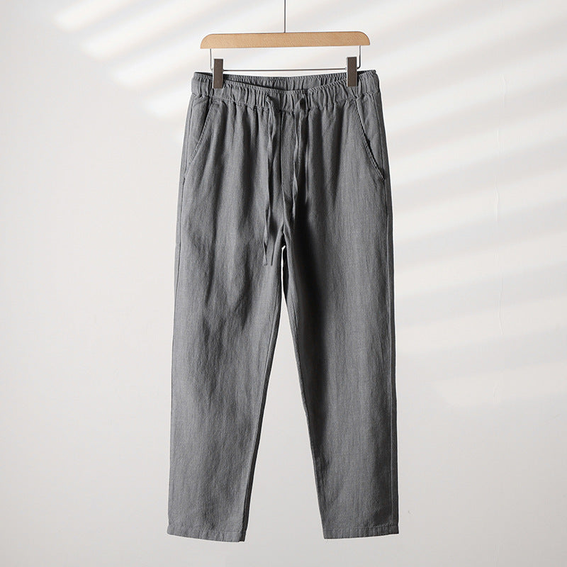 The Positano Linen-Blend Trousers