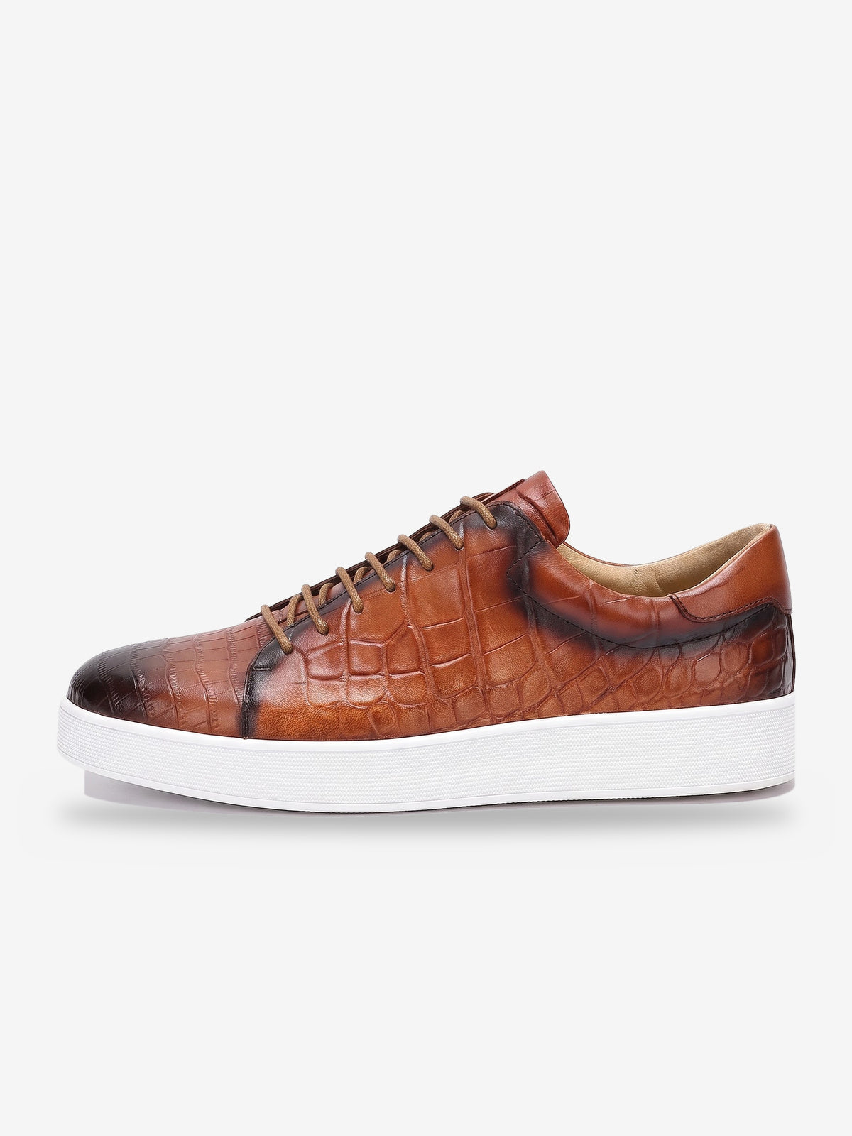 The Belgravia Leather Lace-Up - Brown - packshot