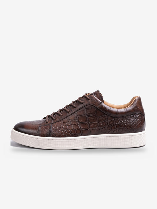 The Belgravia Leather Lace-Up - Dark Brown - packshot