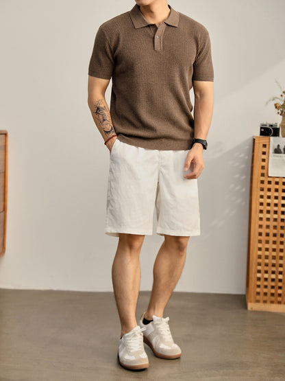 The Amalfi Textured Knit Polo