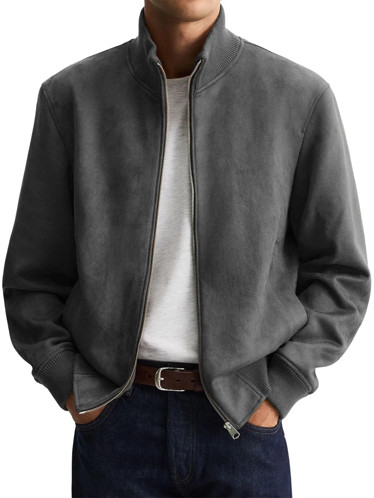 The Aspen Suede-Touch Jacket