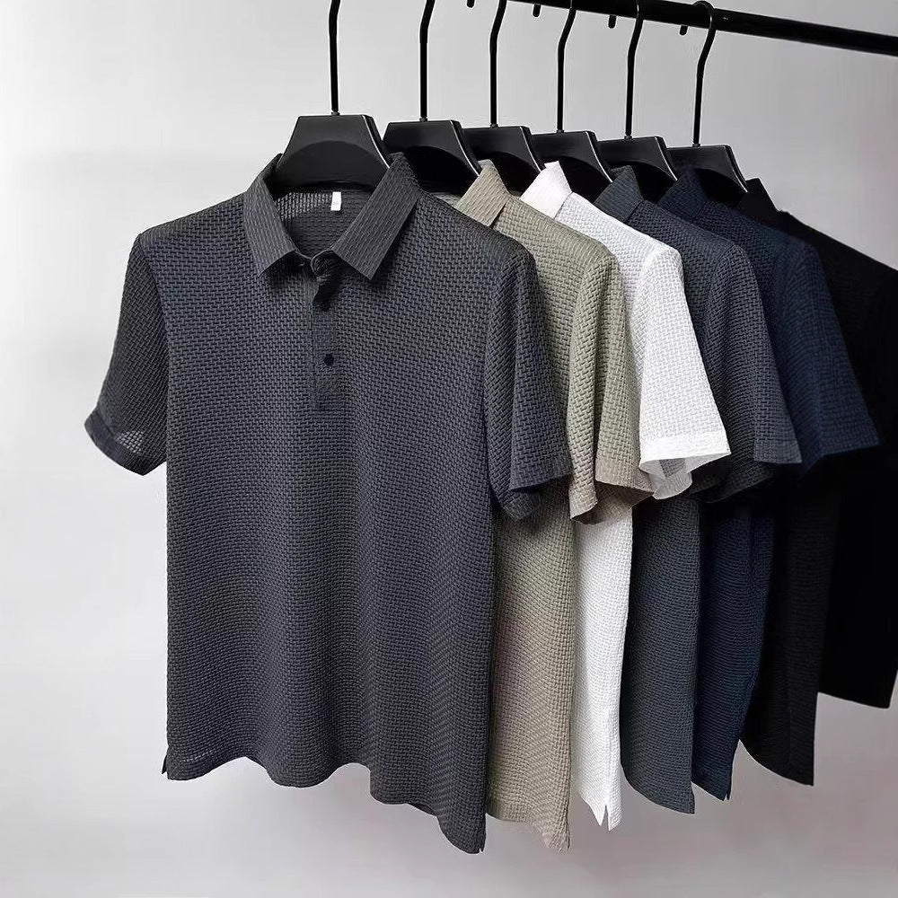 The Marbella Waffle Polo