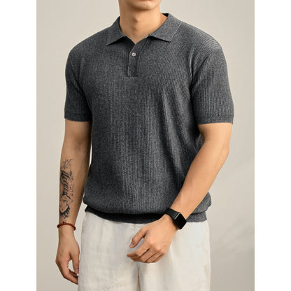The Amalfi Textured Knit Polo