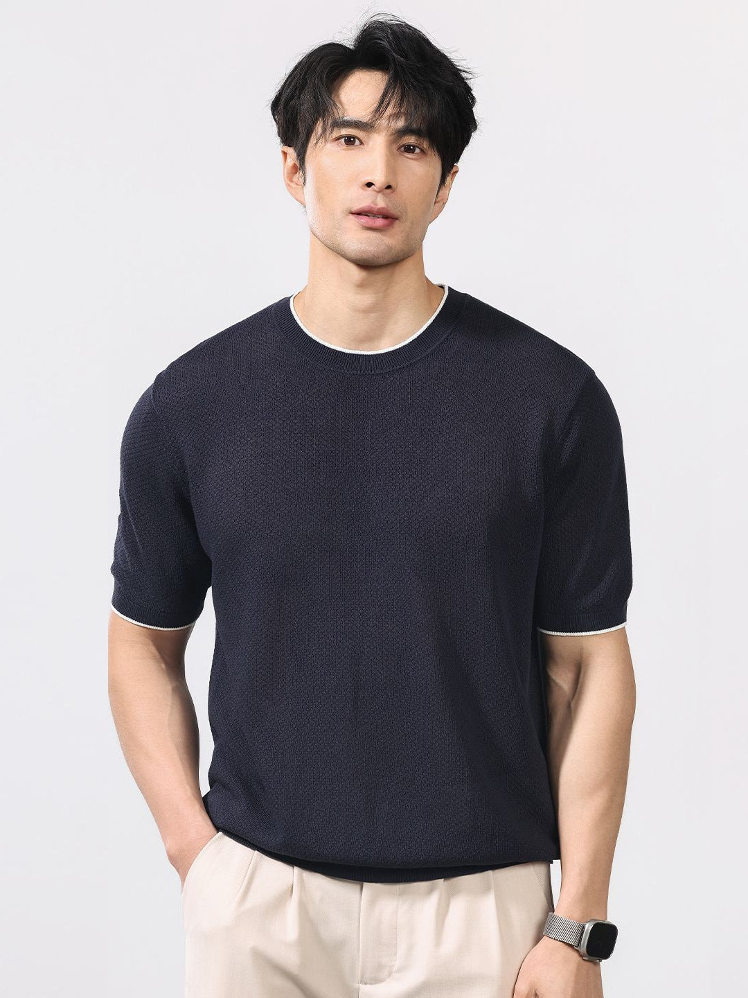 The Essential Linen-Blend Tee