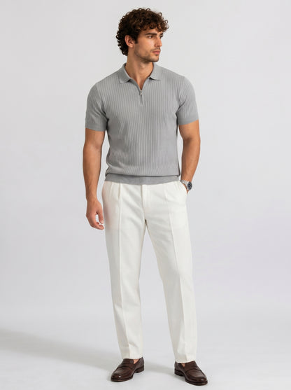 THE MONACO ZIP POLO