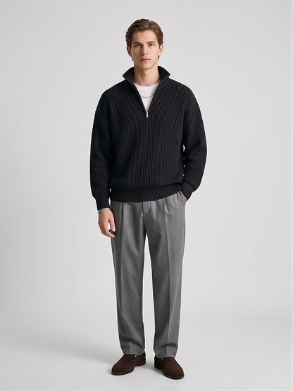 The Alpine Half-Zip Knit