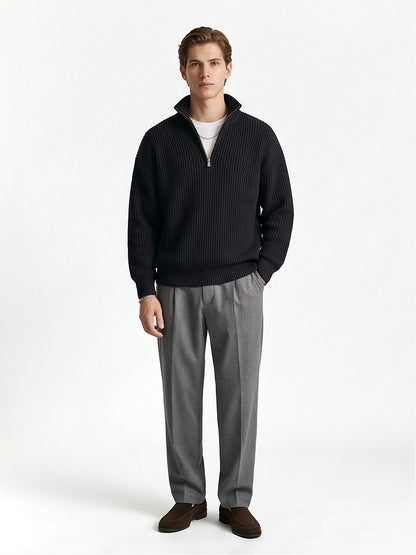 The Alpine Half-Zip Knit