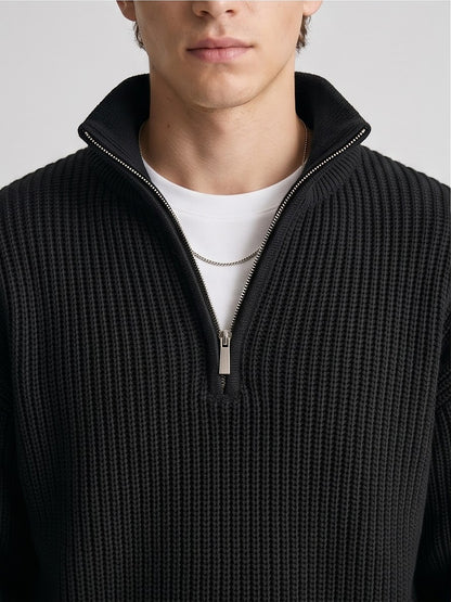 The Alpine Half-Zip Knit