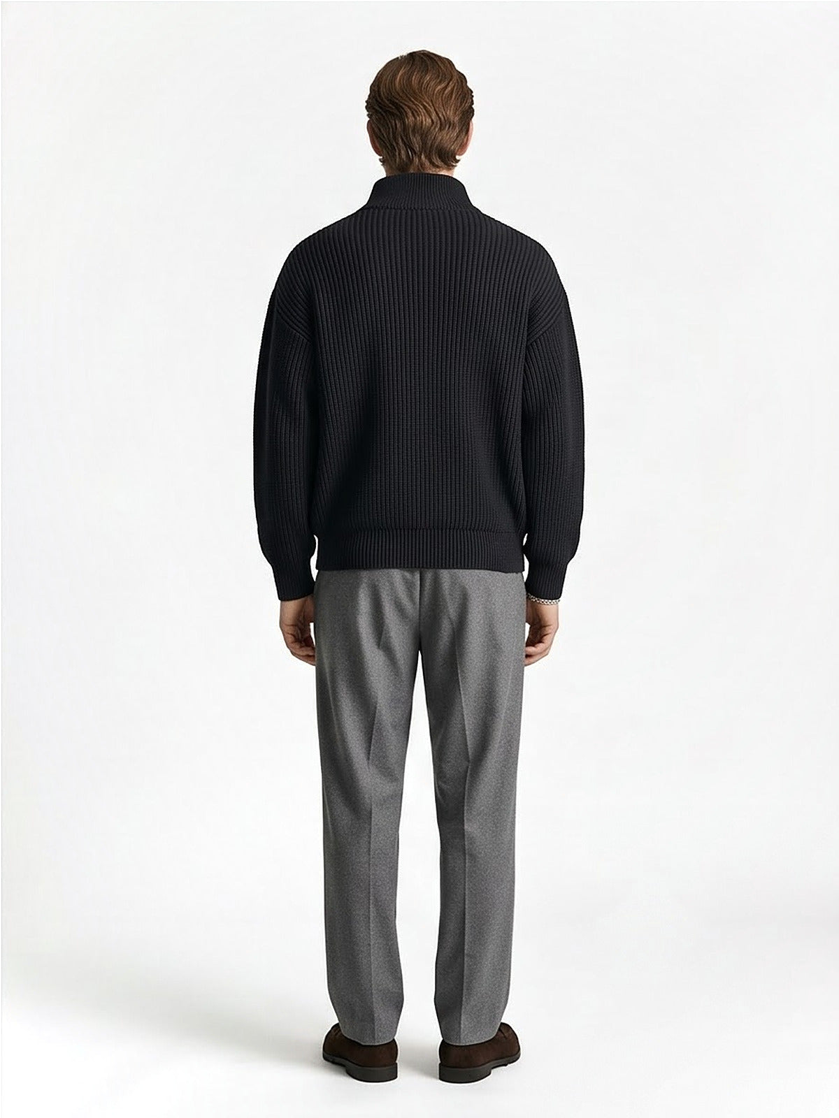 The Alpine Half-Zip Knit