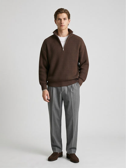 The Alpine Half-Zip Knit