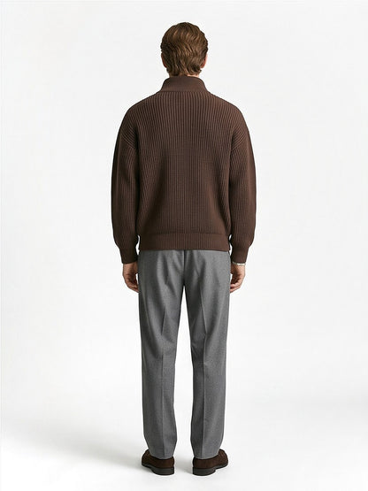 The Alpine Half-Zip Knit