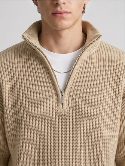 The Alpine Half-Zip Knit