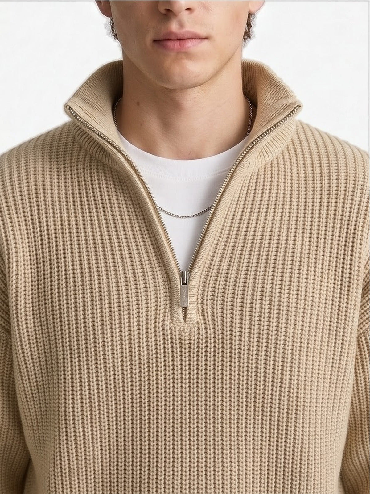 The Alpine Half-Zip Knit