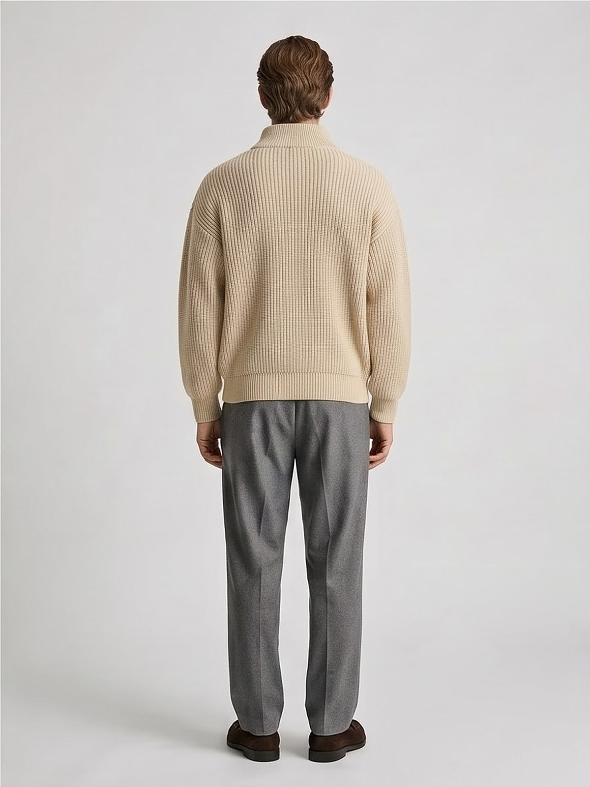 The Alpine Half-Zip Knit
