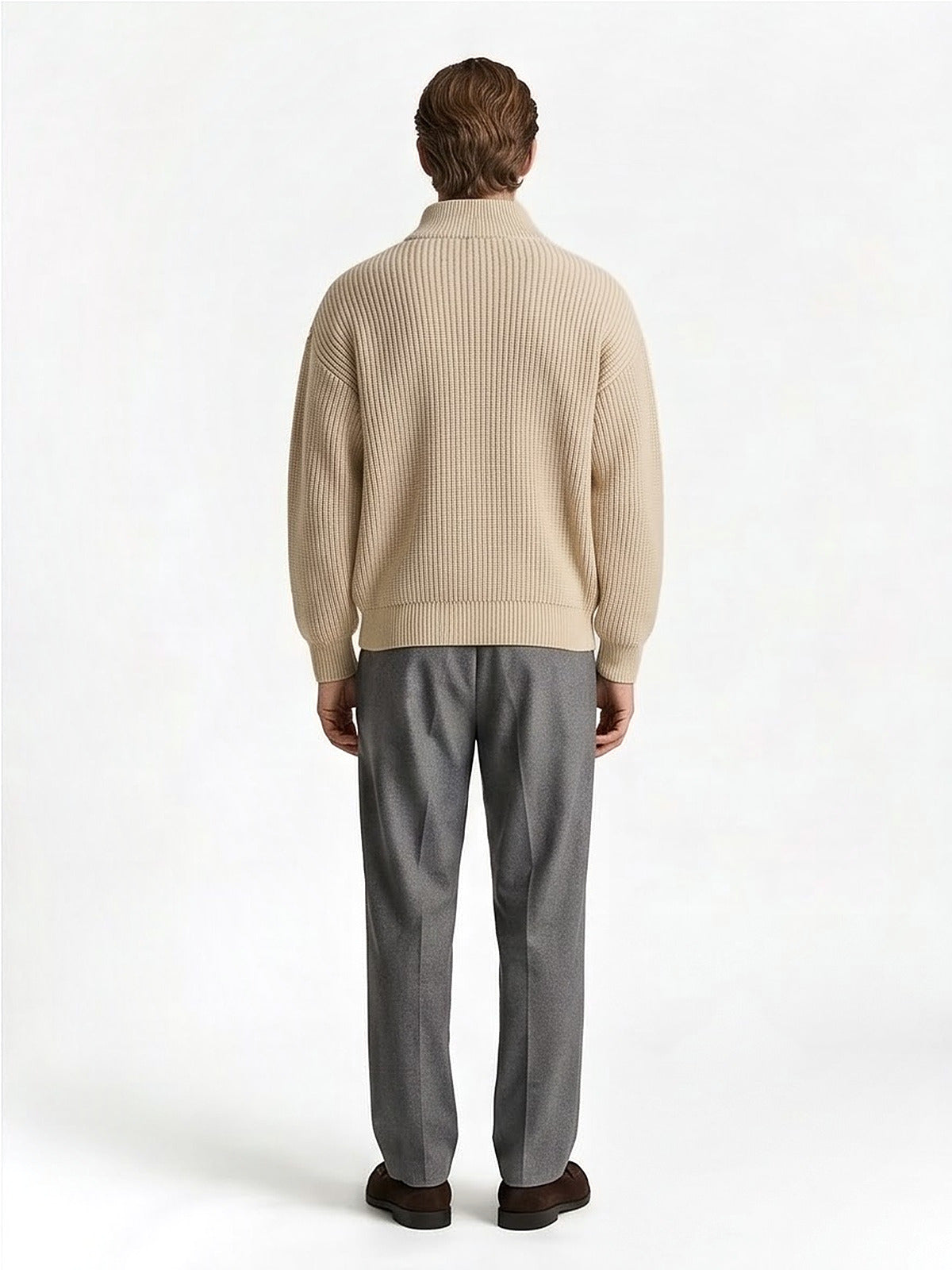 The Alpine Half-Zip Knit