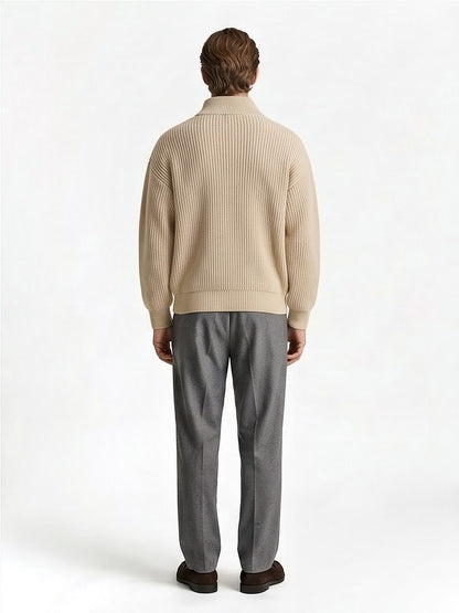 The Alpine Half-Zip Knit