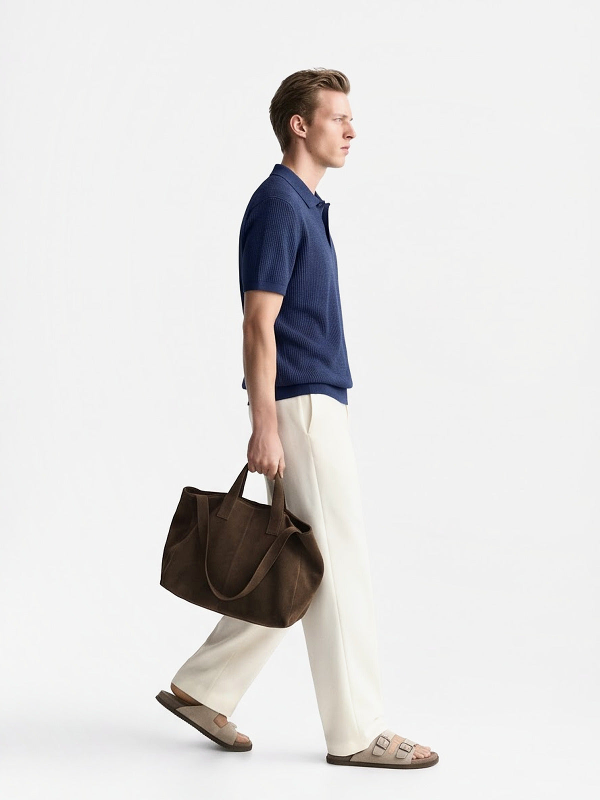 the-amalfi-textured-knit-polo-miami-blue-2-side