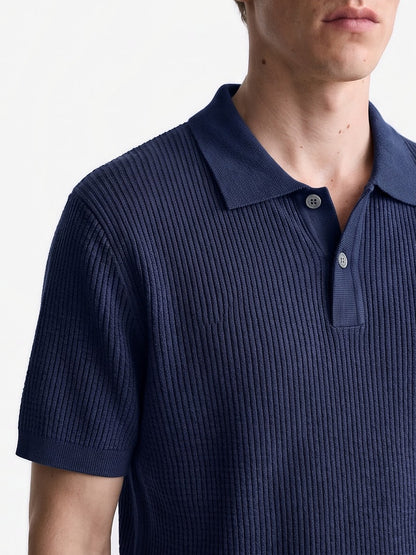 the-amalfi-textured-knit-polo-miami-blue-3-closeup