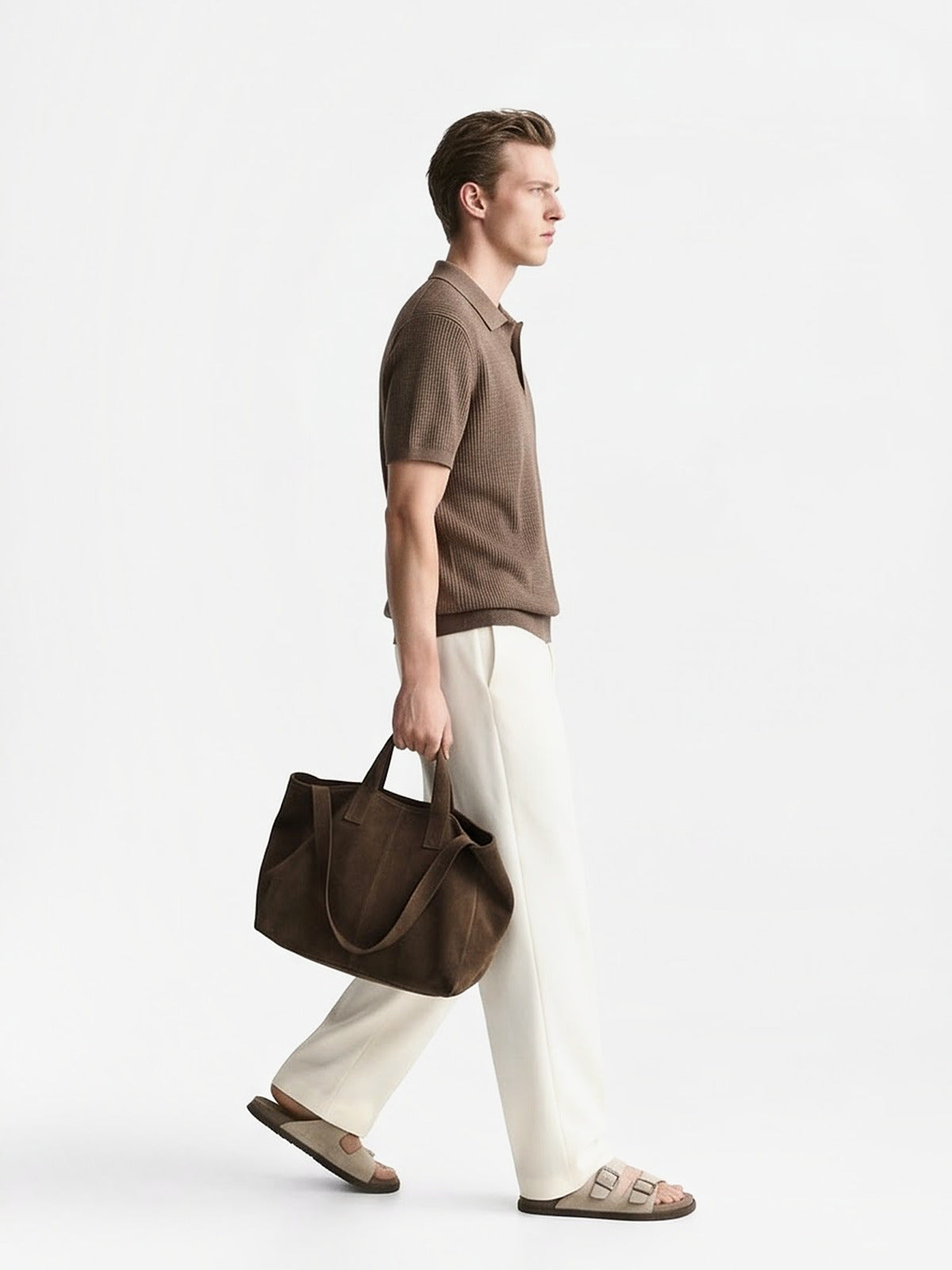 the-amalfi-textured-knit-polo-textured-brown-2-side