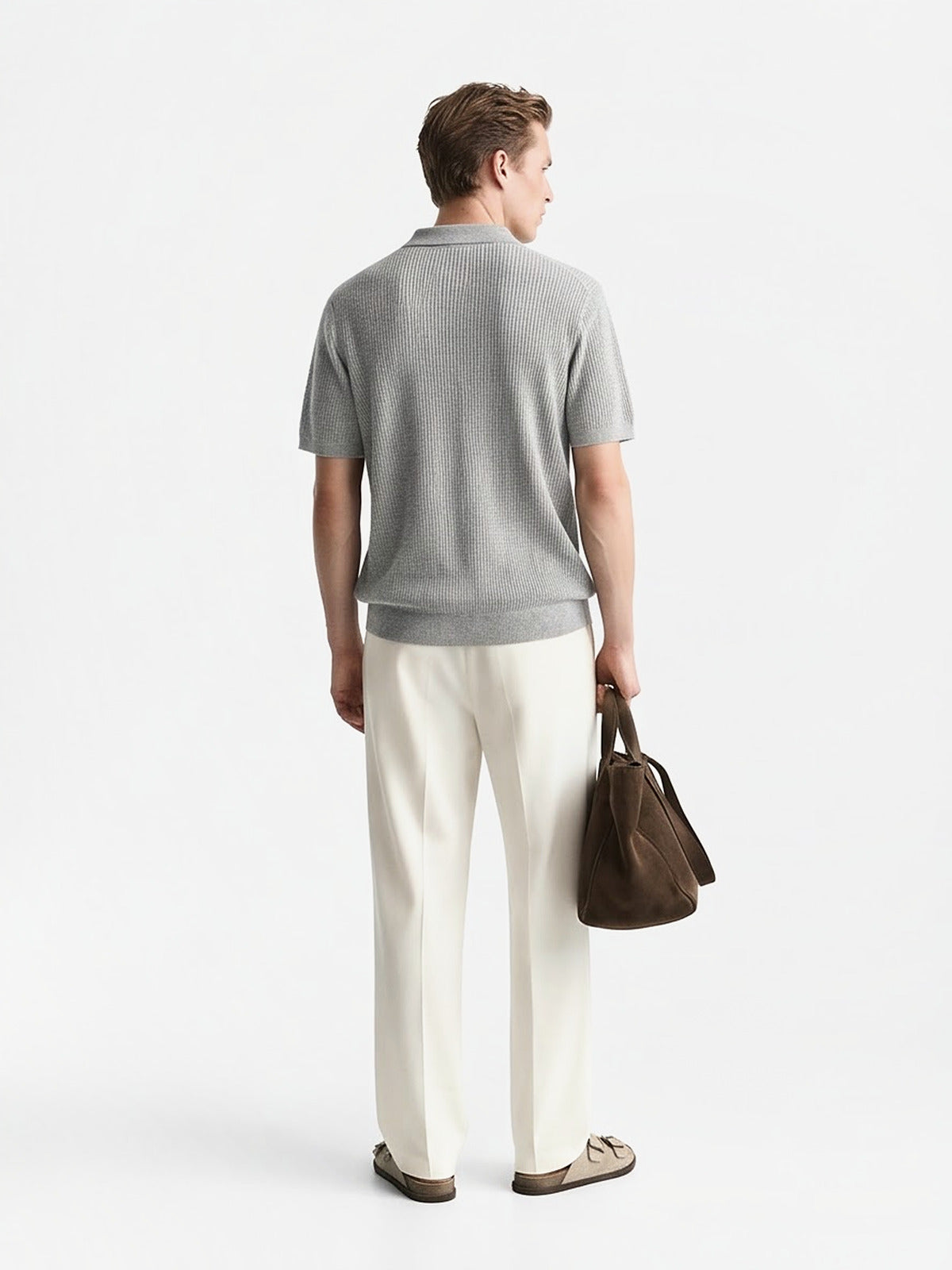 the-amalfi-textured-knit-polo-textured-grey-4-back