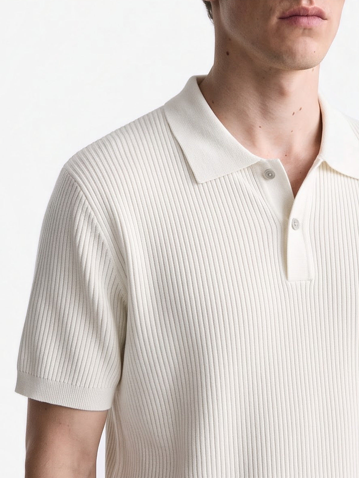 the-amalfi-textured-knit-polo-white-3-closeup
