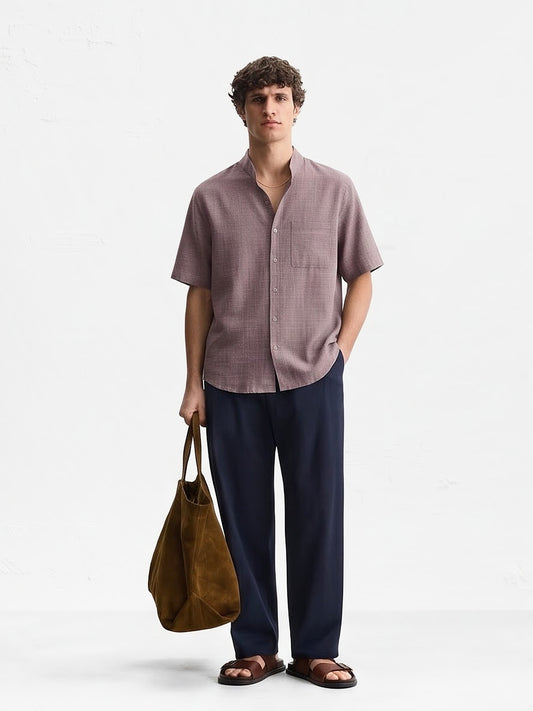 the-cannes-band-collar-shirt-dusty-rose-1-front