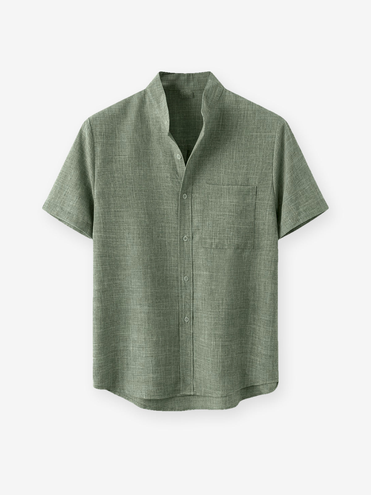 the-cannes-band-collar-shirt-sage-0-packshot
