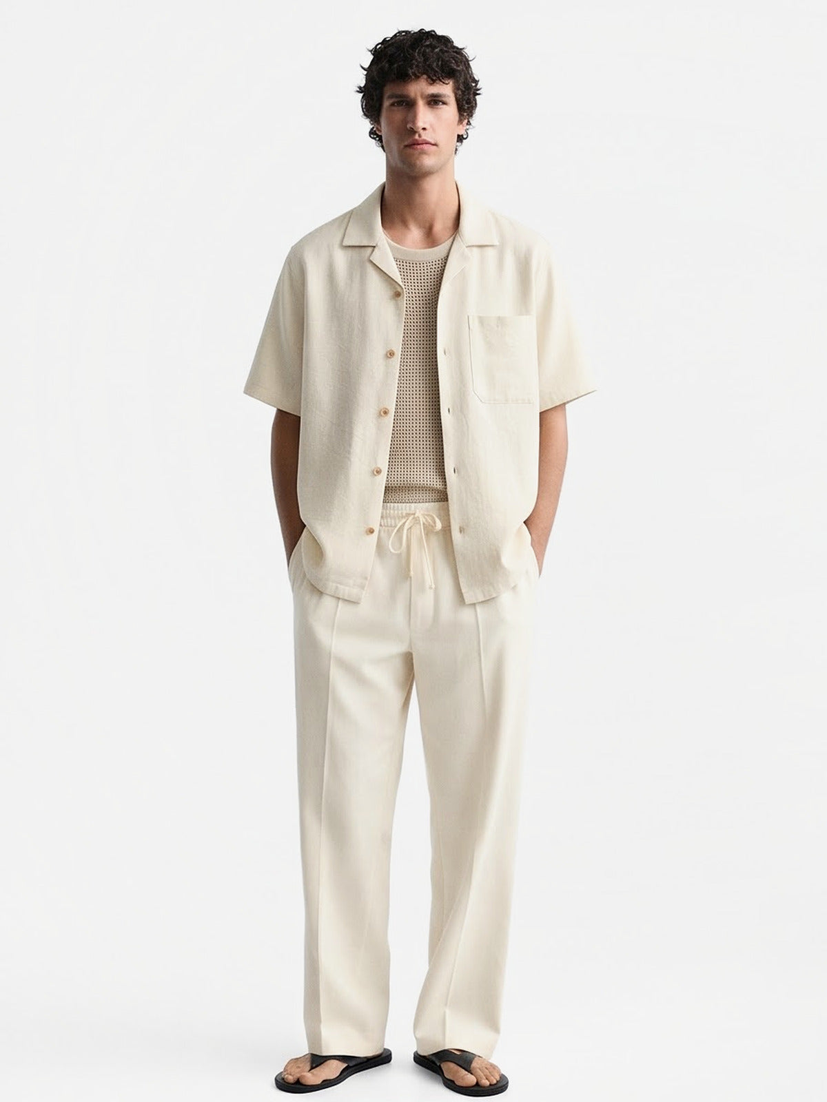 the-capri-linen-look-shirt-sand-1-front