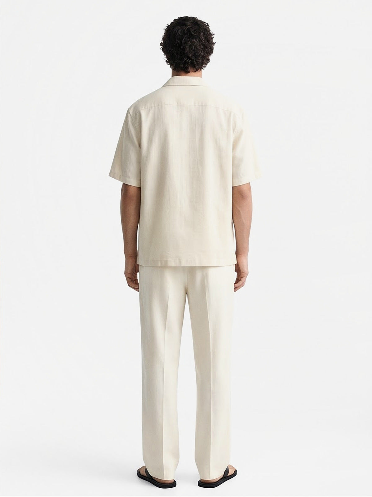 the-capri-linen-look-shirt-sand-4-back