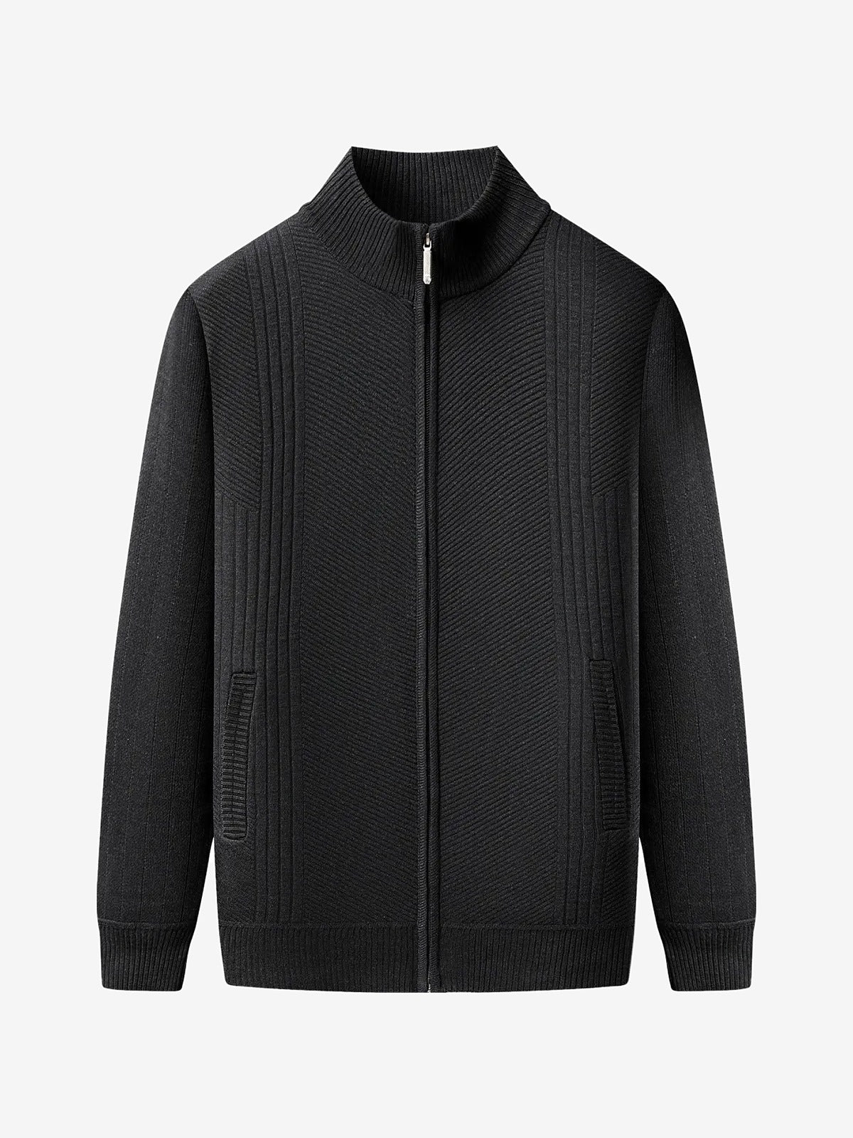 The Chamonix Zip Knit Cardigan
