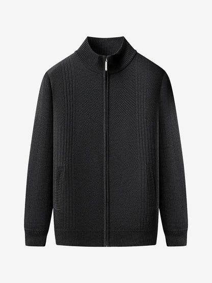The Chamonix Zip Knit Cardigan