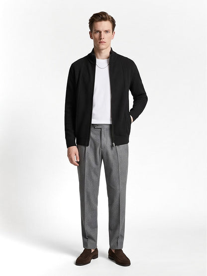The Chamonix Zip Knit Cardigan