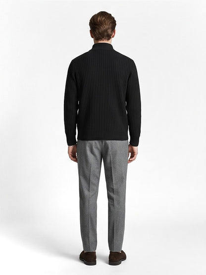 The Chamonix Zip Knit Cardigan