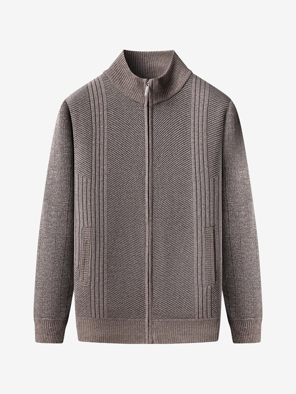 The Chamonix Zip Knit Cardigan